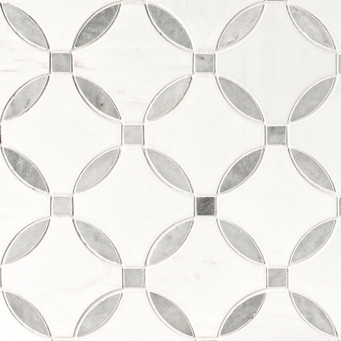 Bianco Dolomite Mosaics