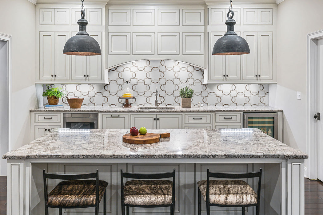 Bianco Dolomite Mosaics