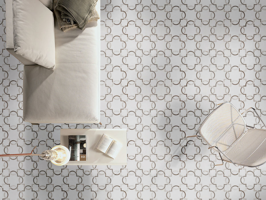 Bianco Dolomite Mosaics