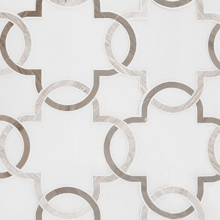 Bianco Dolomite Mosaics