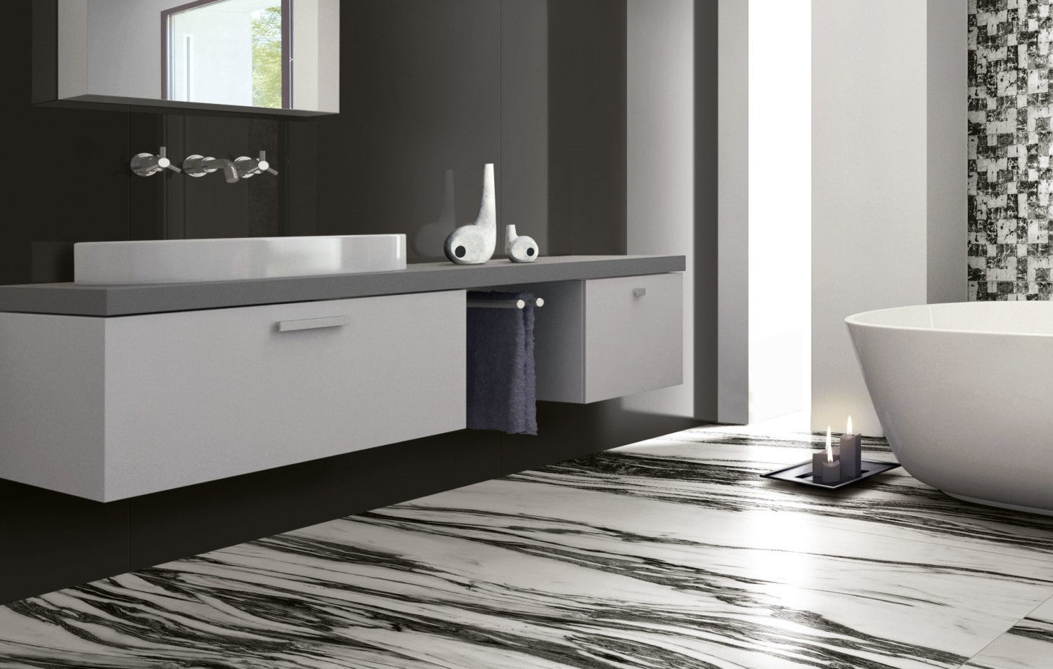 More About B&W Fall by Florim