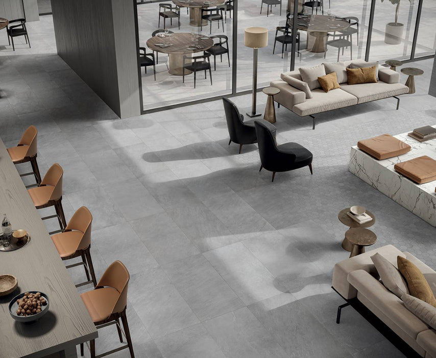 Bluestone Hexagon Mosaic