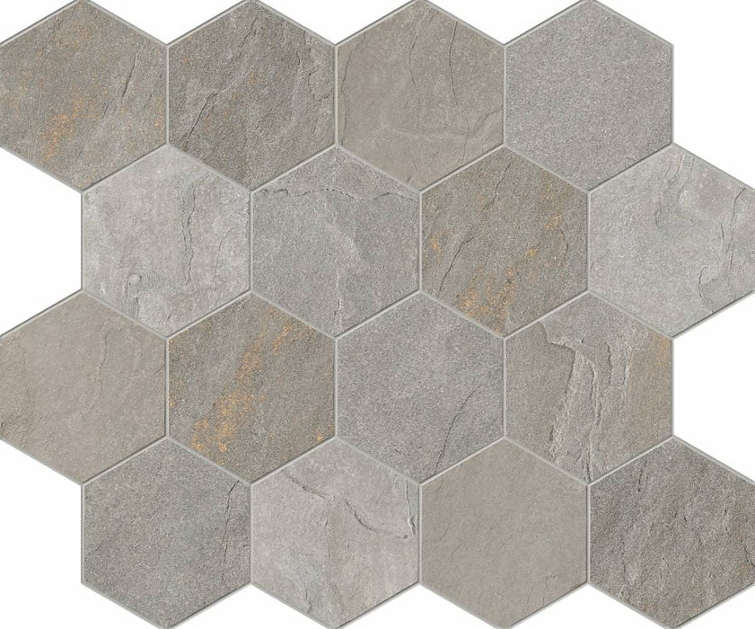Bluestone Hexagon Mosaic