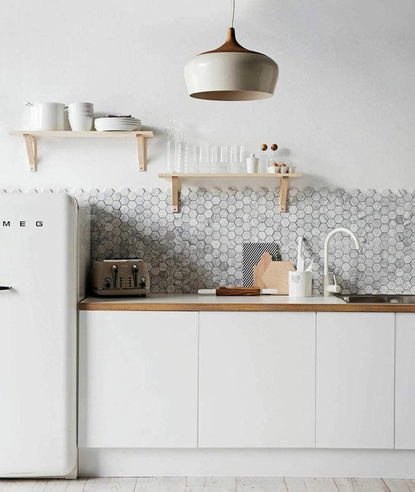 Carrara White Tumbled