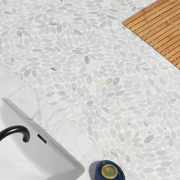 Carrara White Tumbled