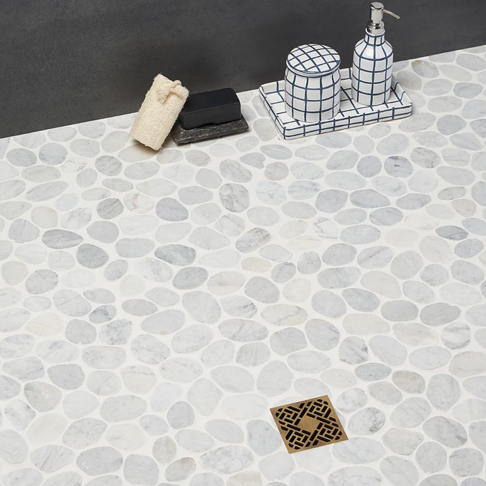 Carrara White Tumbled