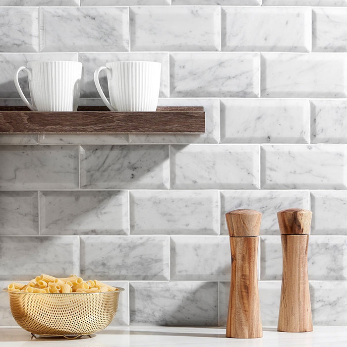 Bianco Carrara Mosaics