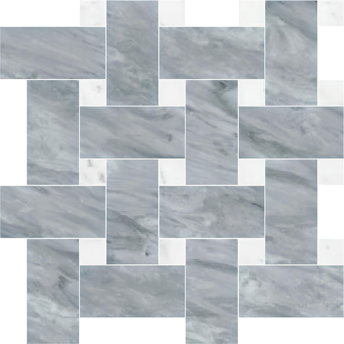 Majestic Basketweave Mosaics