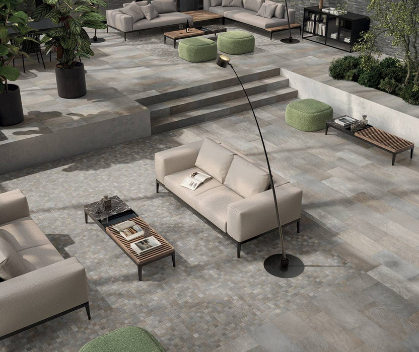 Bluestone Hexagon Mosaic