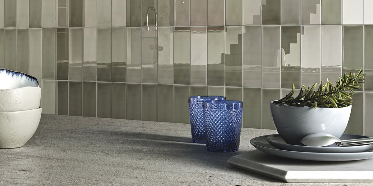 French Clay Stacked Mosaic