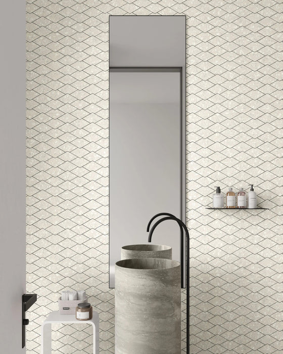 Terrazzo Allure Stacked Diamond Mosaic