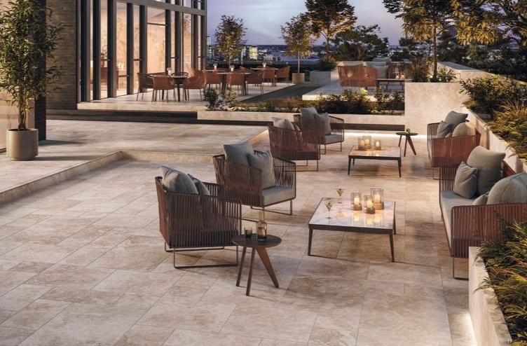 More About Travertine Cross Pavers