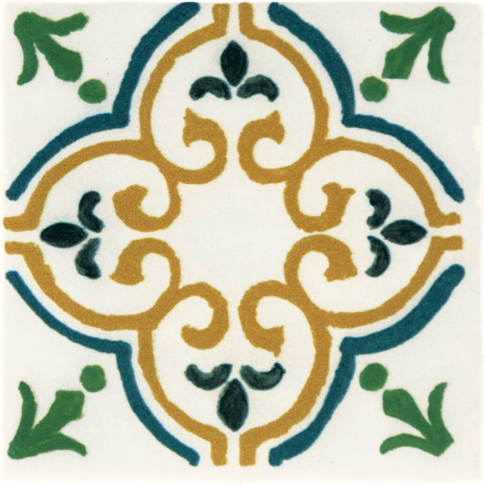 Cotto Revival Stacked Mosaic