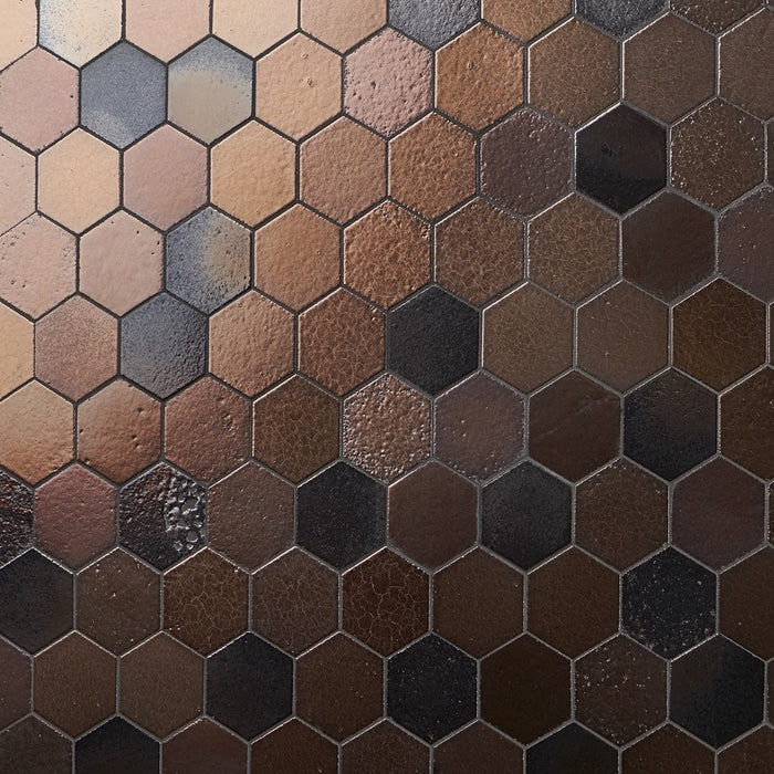 Art Lava Hexagon Mosaic