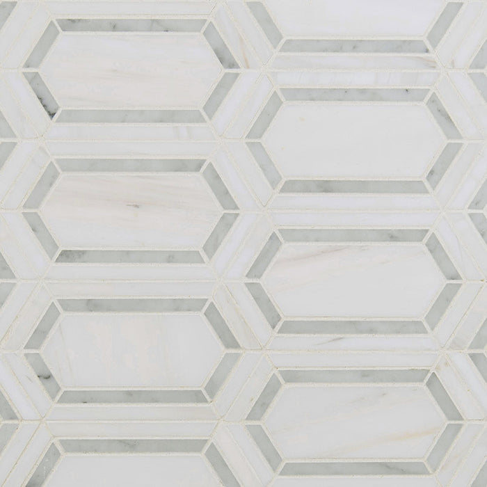 Bianco Dolomite Mosaics