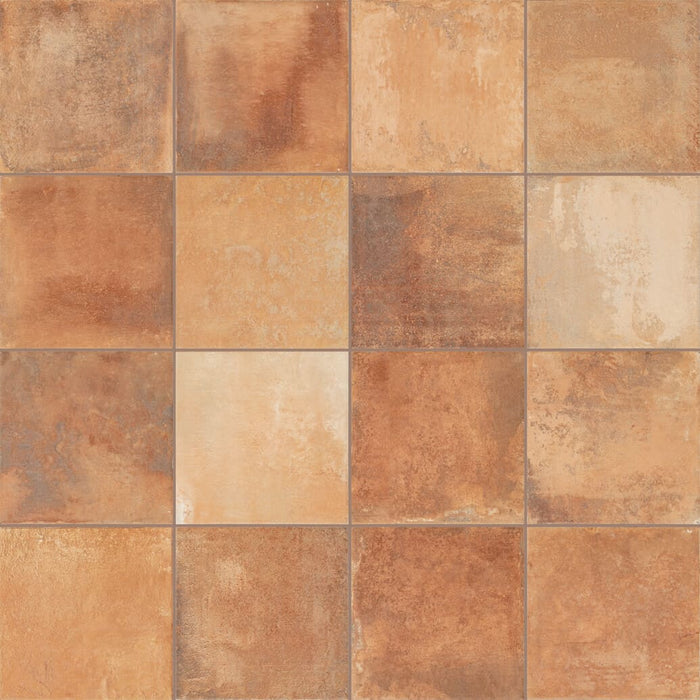 Cotto Revival Stacked Mosaic