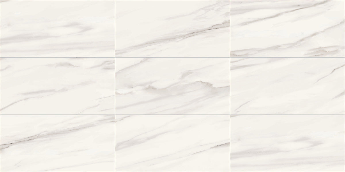 Carrara Select Tiziano Diamond Mosaic