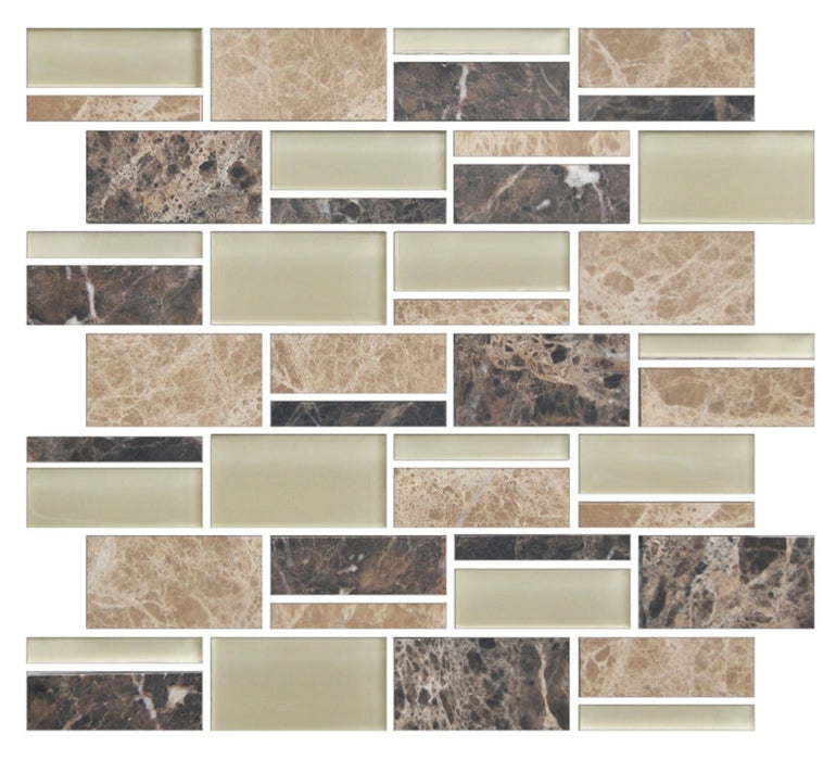 Color Appeal Large Interlocking Mosaic
