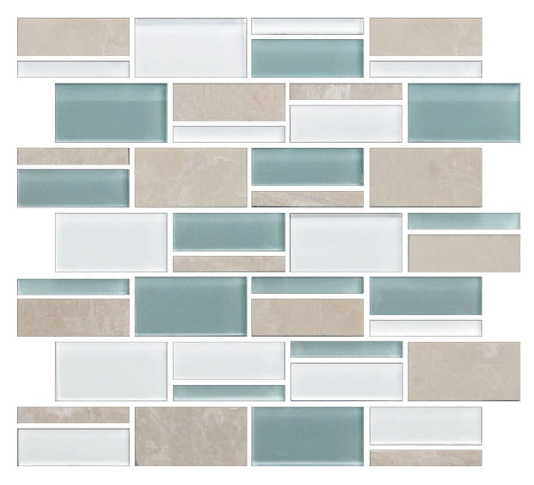 Color Appeal Large Interlocking Mosaic