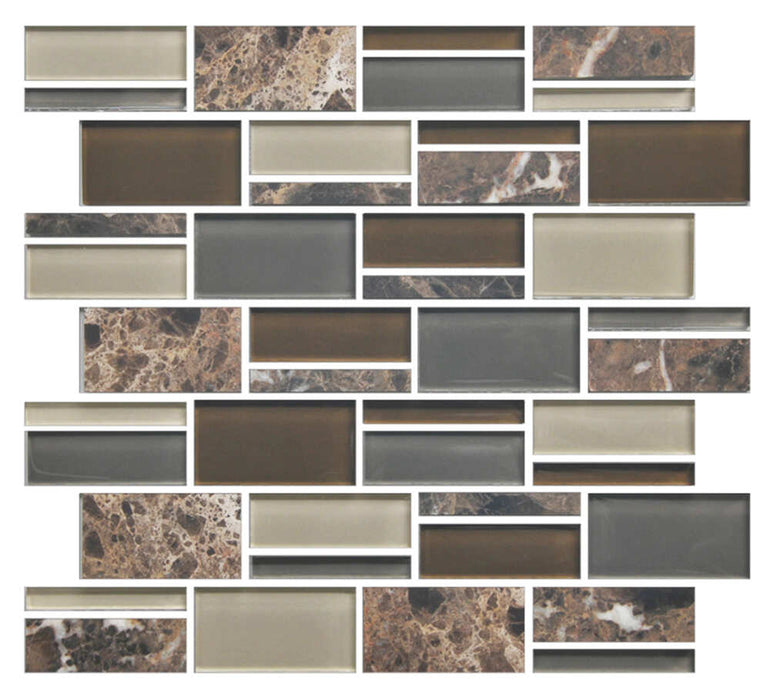 Color Appeal Large Interlocking Mosaic